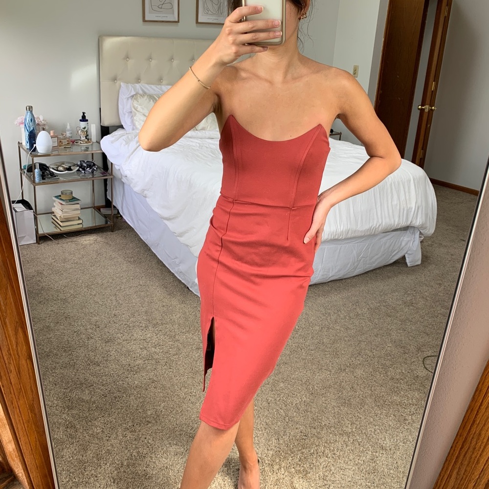 Revolve Midi Cocktail Dress
